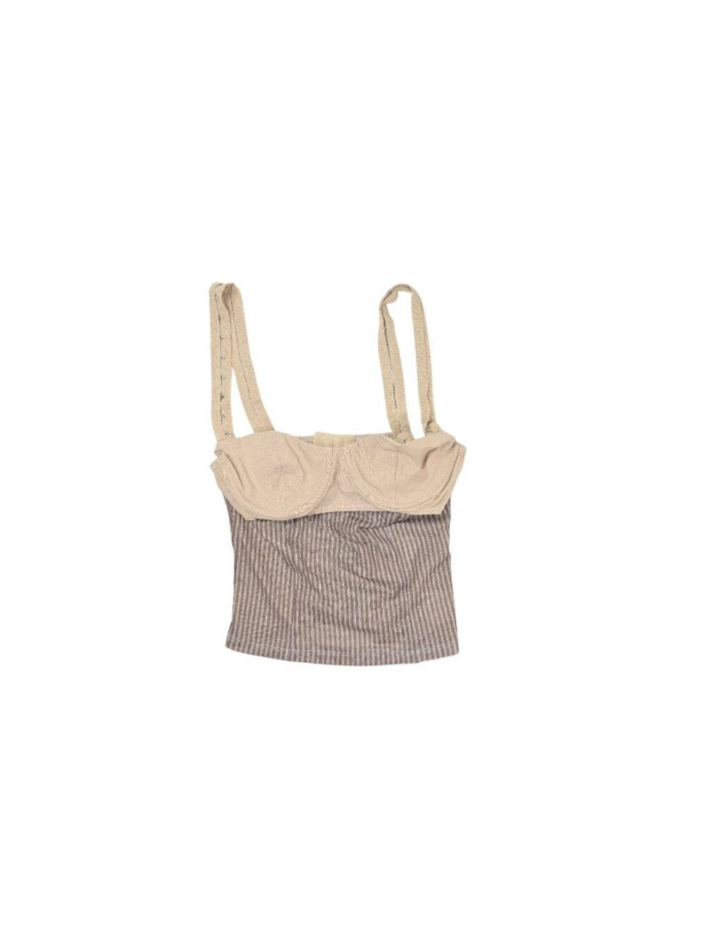 Lioness Sephi Top in Mushroom Stripe